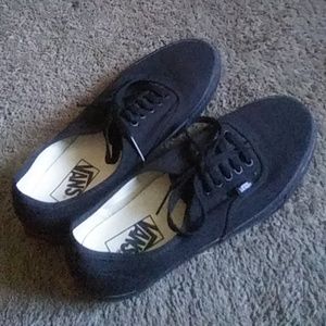 Black Vans Shoes